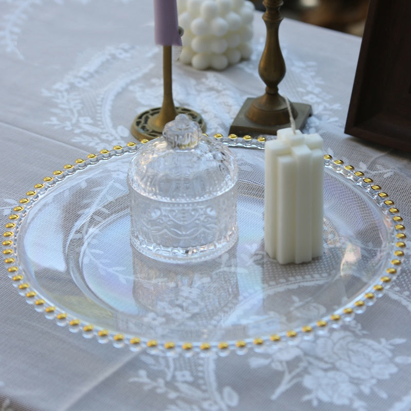Food Grade Reusable Plastic Dinner Plate Unbreakable Tableware ALM-S100158