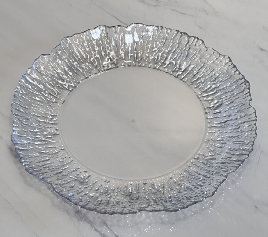 Food Grade Reusable Plastic Dinner Plate Unbreakable Tableware ALM-S100155