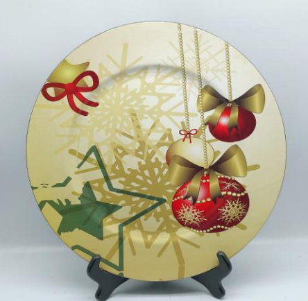 Food Grade Reusable Plastic Dinner Plate Unbreakable Tableware ALM-S100161