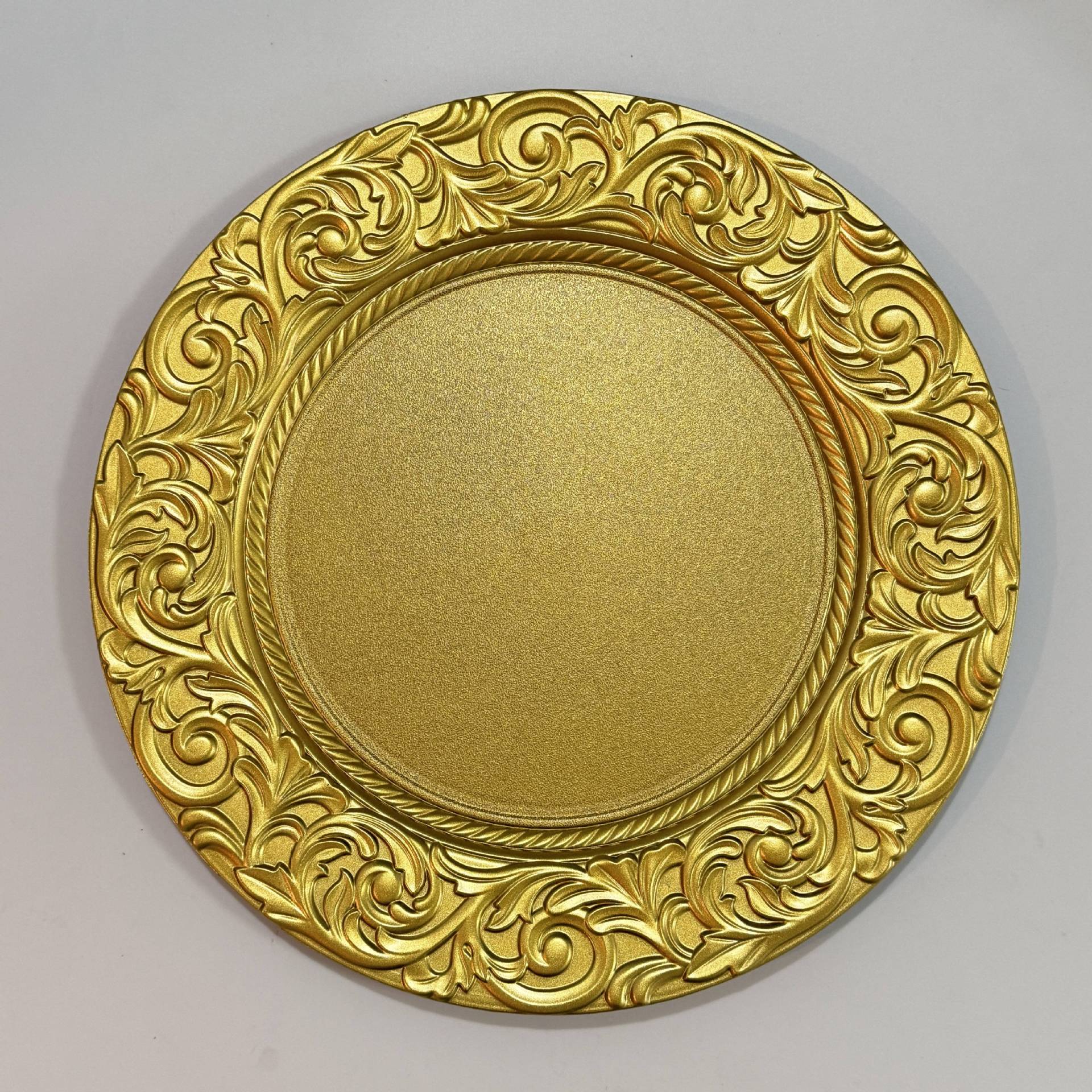 Food Grade Reusable Plastic Dinner Plate Unbreakable Tableware ALM-S100140