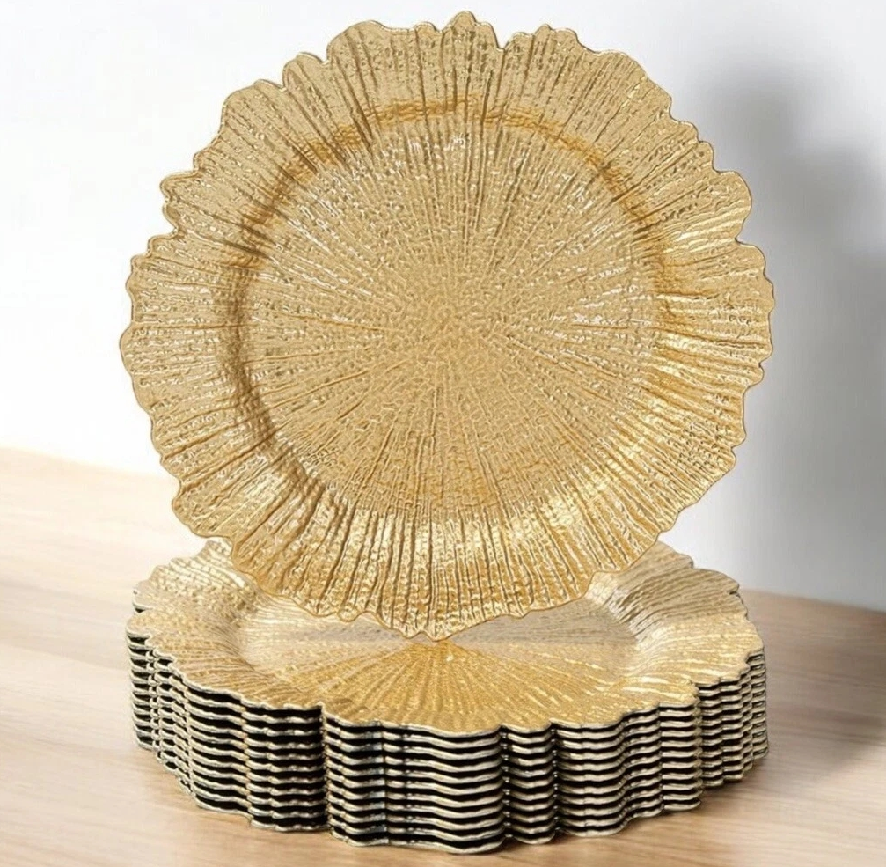 Food Grade Reusable Plastic Dinner Plate Unbreakable Tableware ALM-S100137