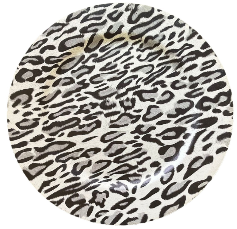 Food Grade Reusable Plastic Dinner Plate Unbreakable Tableware ALM-S100169