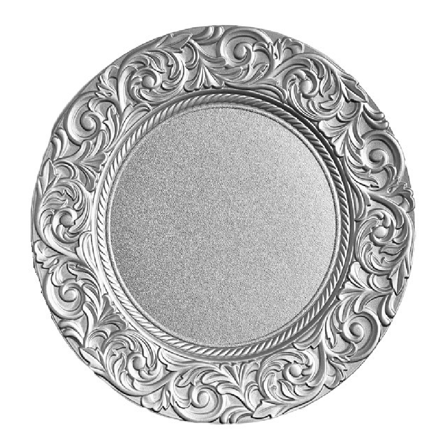 Food Grade Reusable Plastic Dinner Plate Unbreakable Tableware ALM-S100146