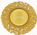 Food Grade Reusable Plastic Dinner Plate Unbreakable Tableware ALM-S100142