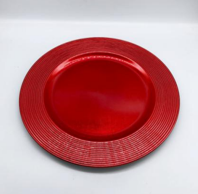 Food Grade Reusable Plastic Dinner Plate Unbreakable Tableware ALM-S100177