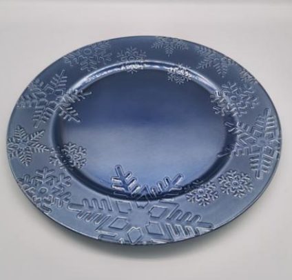 Food Grade Reusable Plastic Dinner Plate Unbreakable Tableware ALM-S100182