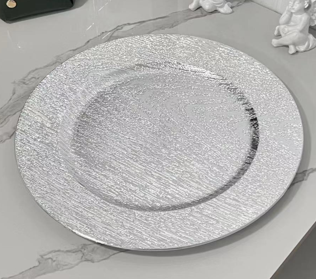Food Grade Reusable Plastic Dinner Plate Unbreakable Tableware ALM-S100147