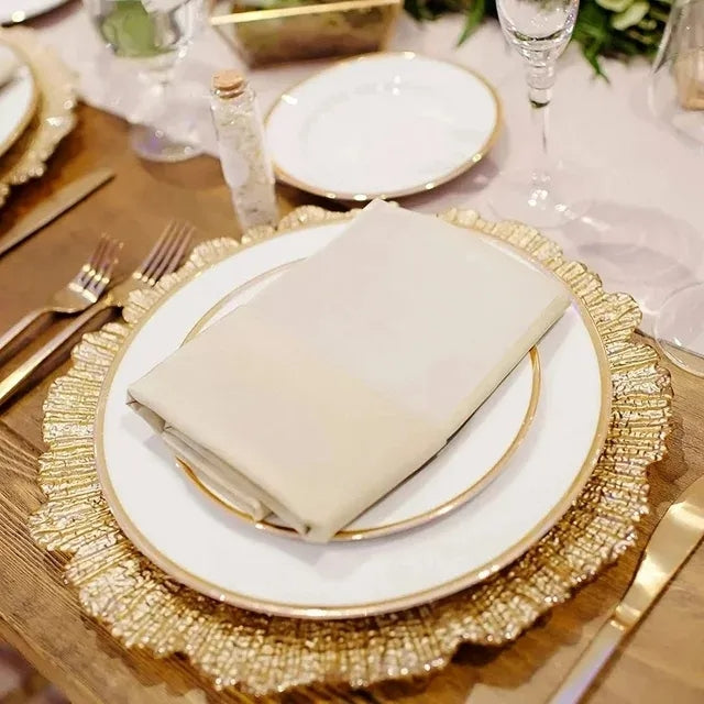 Food Grade Reusable Plastic Dinner Plate Unbreakable Tableware ALM-S100137