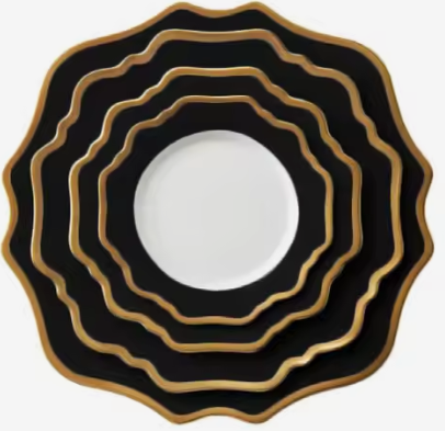 Premium Ceramic Dinner Plates Hotel Restaurant Tableware Wholesale ALM-S100188