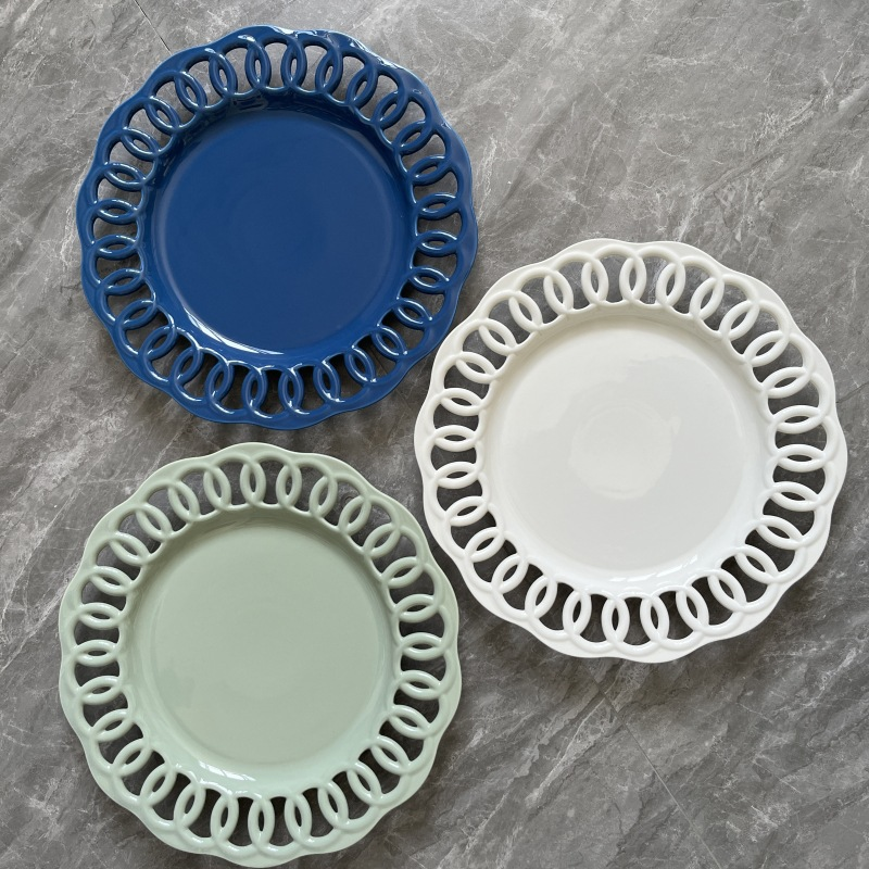 Premium Ceramic Dinner Plates Hotel Restaurant Tableware Wholesale ALM-S100191