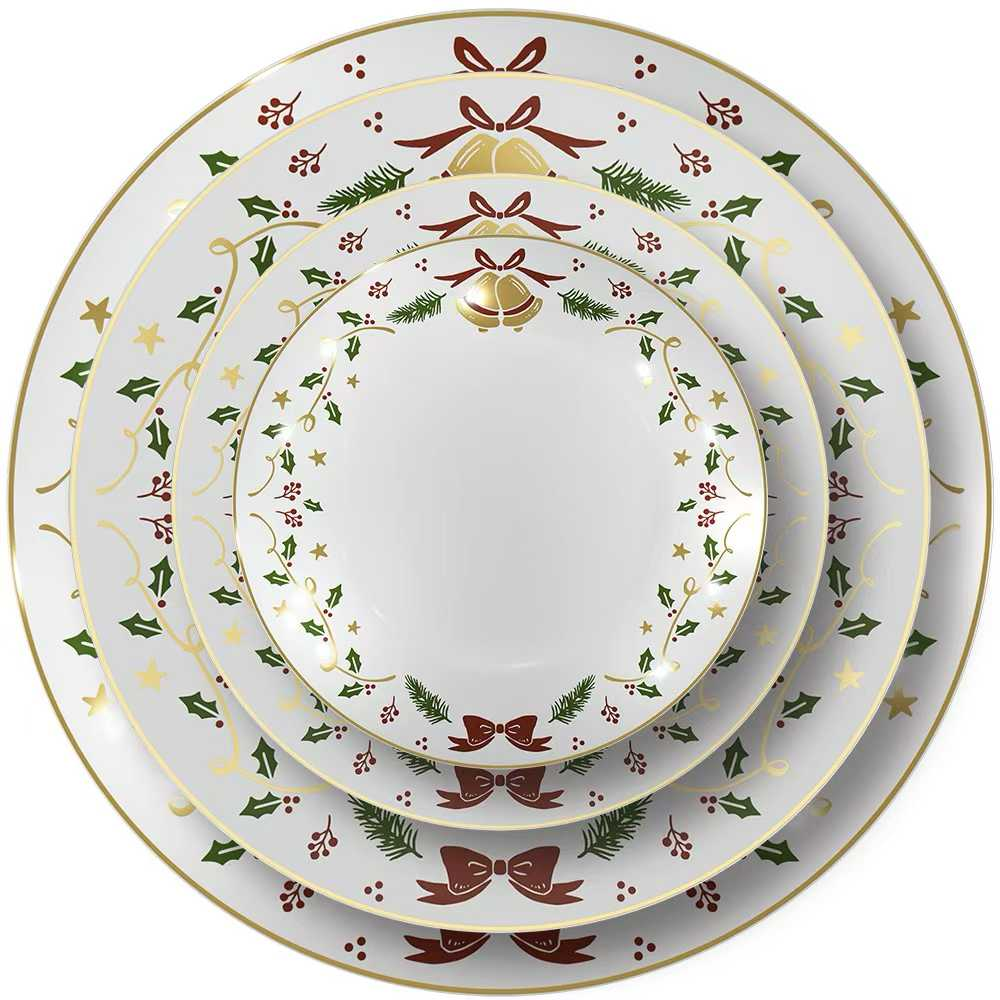 Premium Ceramic Dinner Plates Hotel Restaurant Tableware Wholesale ALM-S100193