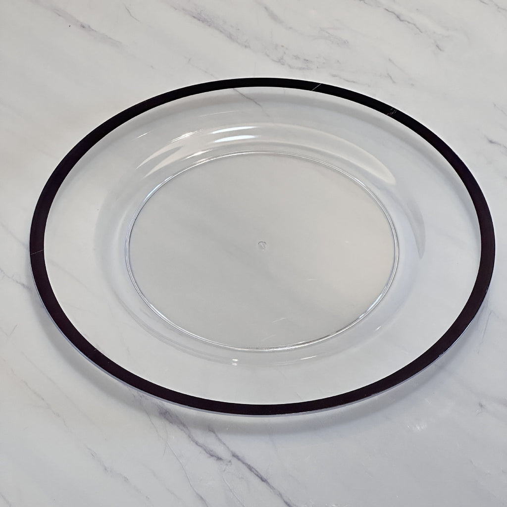 Food Grade Reusable Plastic Dinner Plate Unbreakable Tableware ALM-S100154