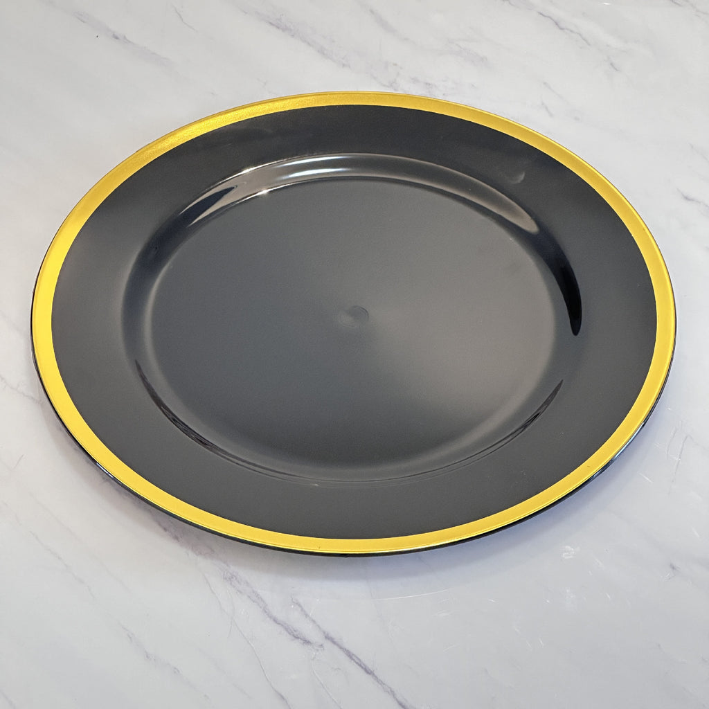Food Grade Reusable Plastic Dinner Plate Unbreakable Tableware ALM-S100154