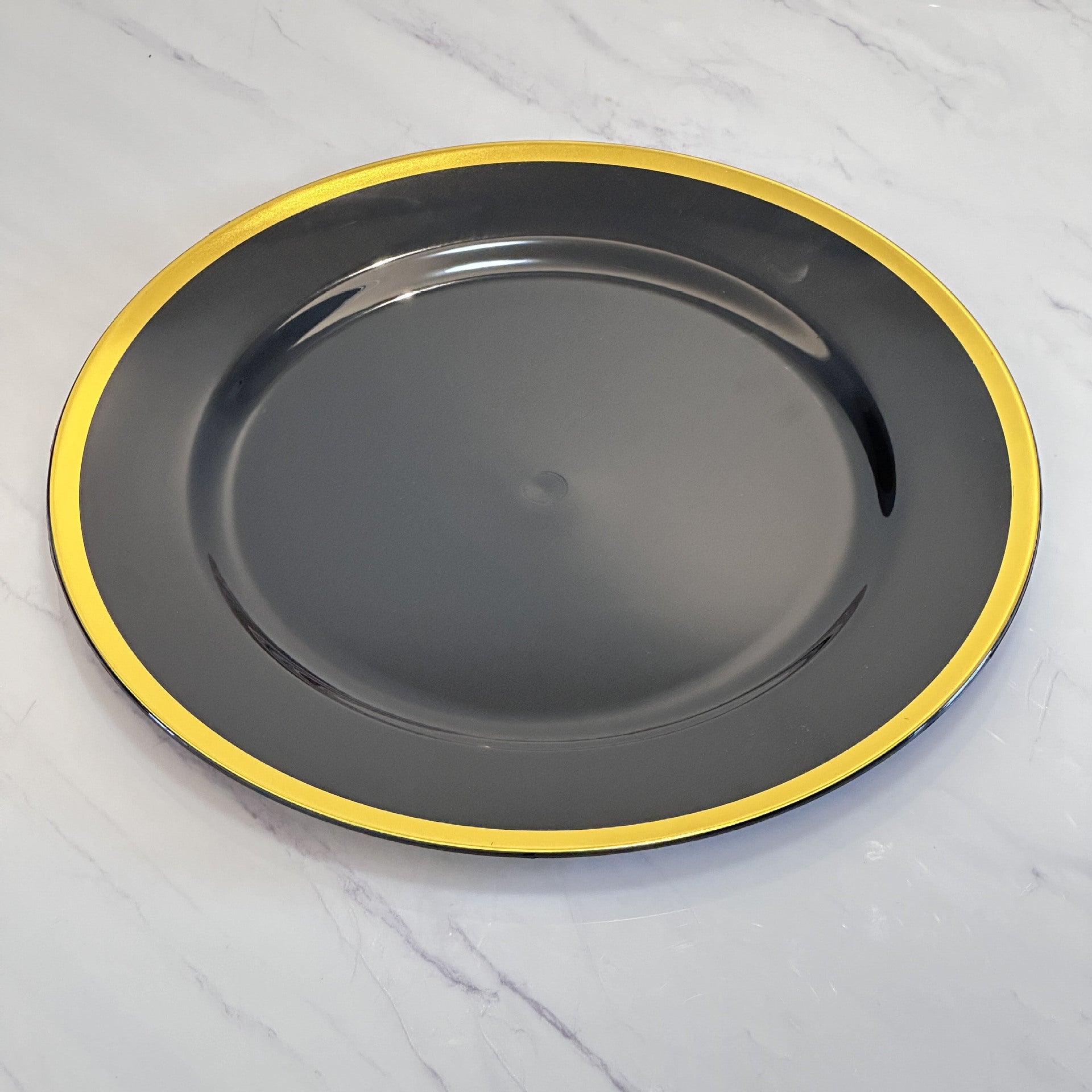 Food Grade Reusable Plastic Dinner Plate Unbreakable Tableware ALM-S100154