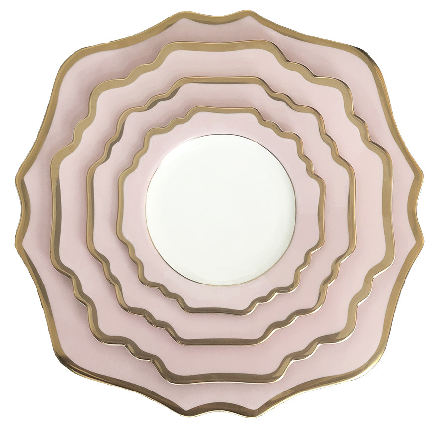 Premium Ceramic Dinner Plates Hotel Restaurant Tableware Wholesale ALM-S100188