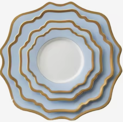 Premium Ceramic Dinner Plates Hotel Restaurant Tableware Wholesale ALM-S100188