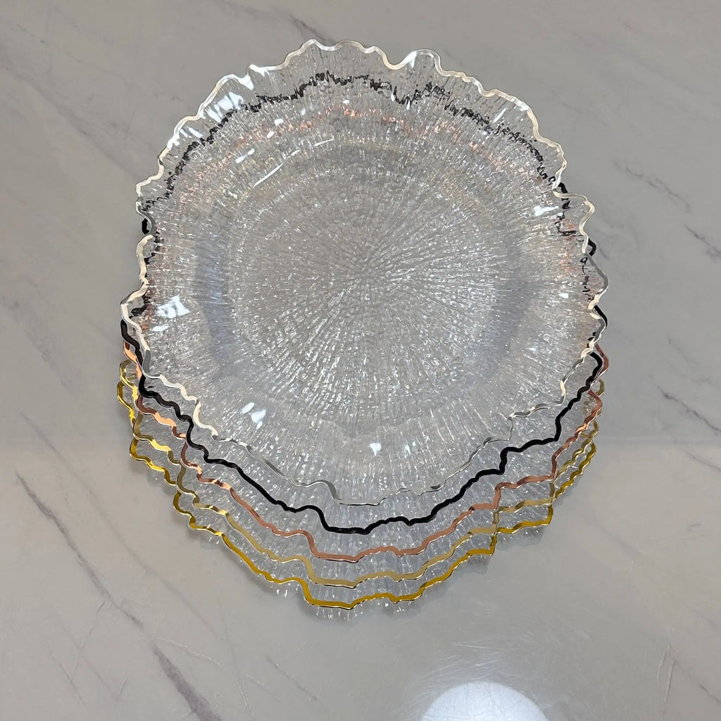 Food Grade Reusable Plastic Dinner Plate Unbreakable Tableware ALM-S100155